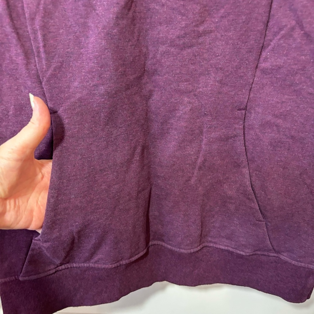 Lululemon Scuba Crew Sweatshirt Purple Size 10 C1 - Picture 7 of 11